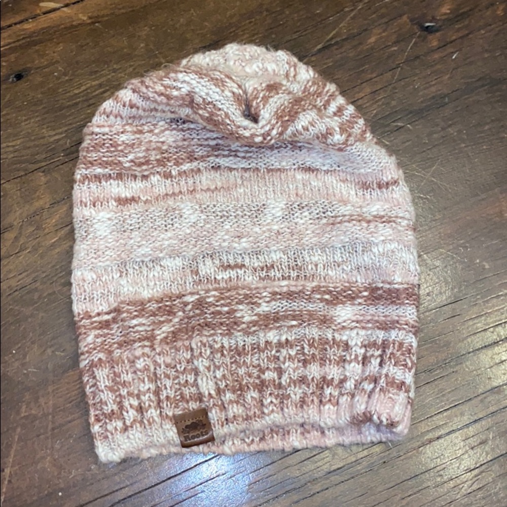 Pink roots hat